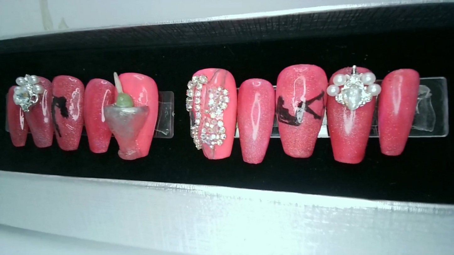 "WILD NIGHTS" Nail Set